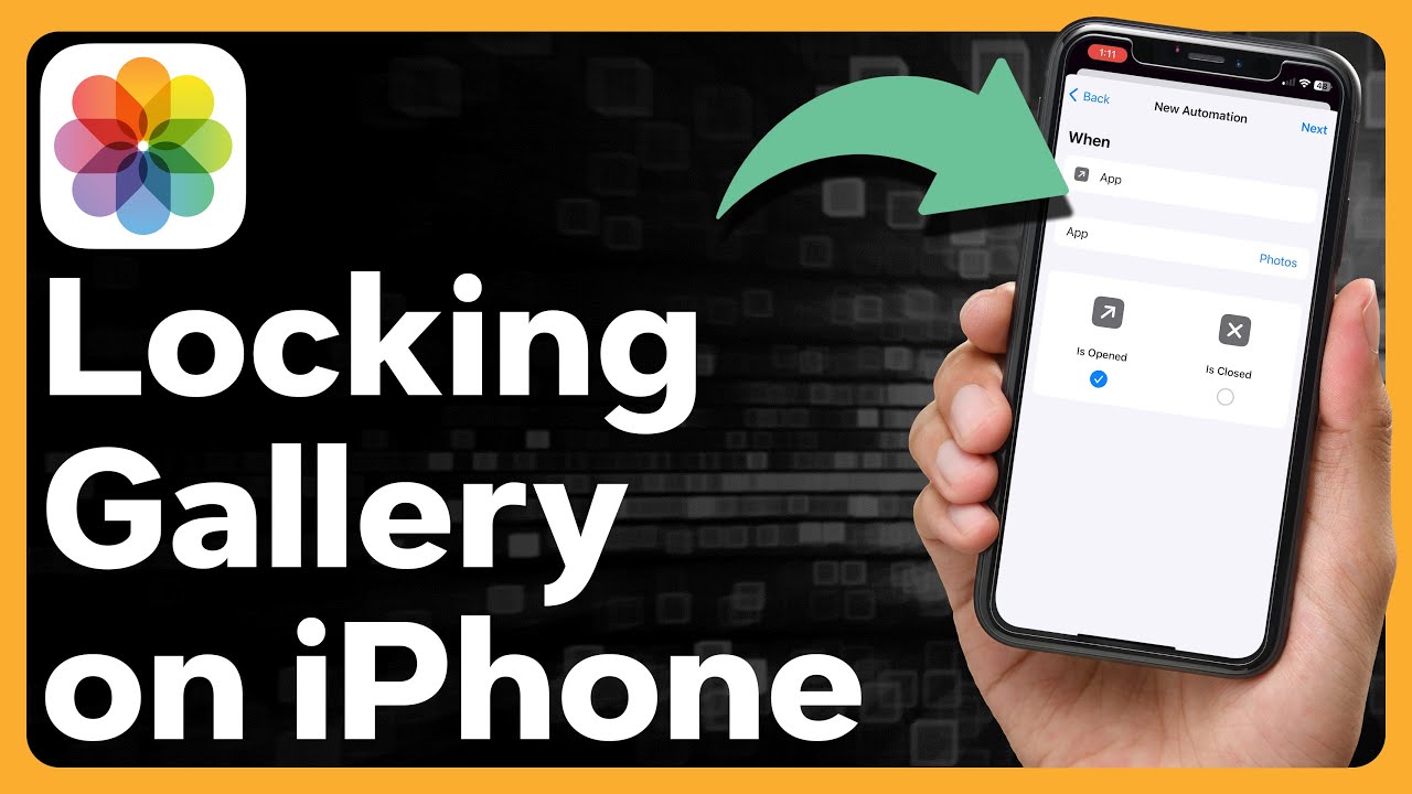 Cara lock galeri di iphone