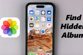 Cara melihat album tersembunyi di iphone