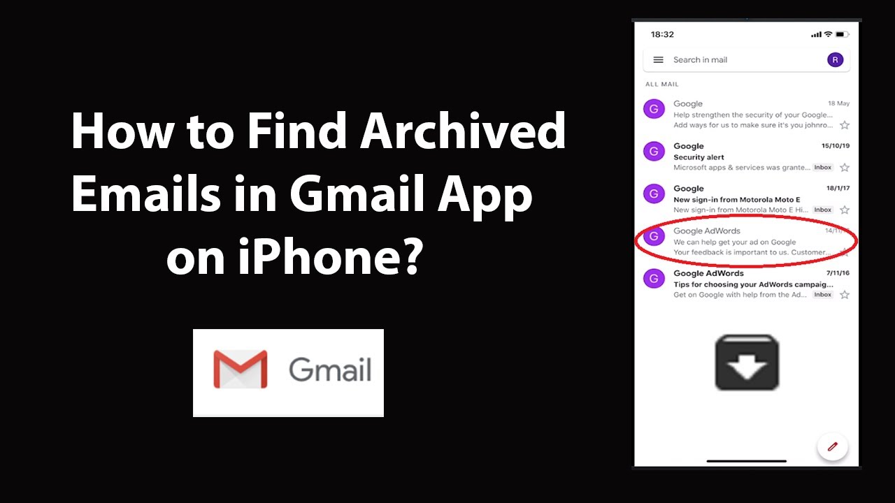 Cara melihat arsip di gmail iphone