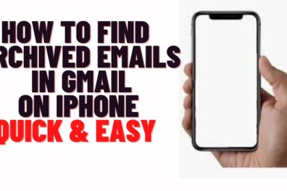 Gmail archived find mails app