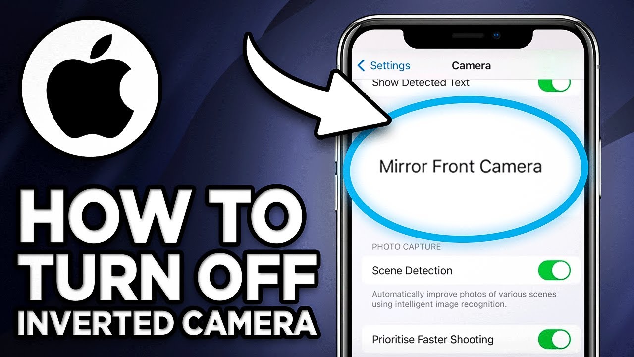 Cara mematikan mirror kamera iphone