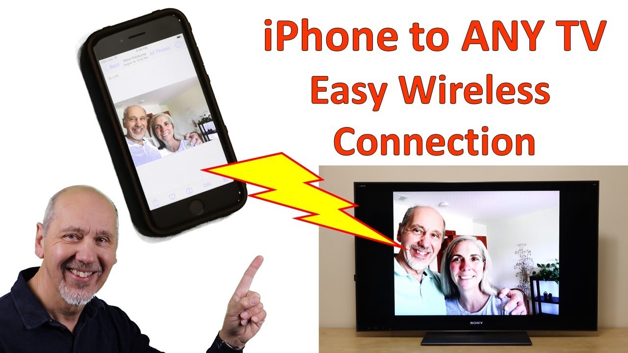 Iphone tv wirelessly connect