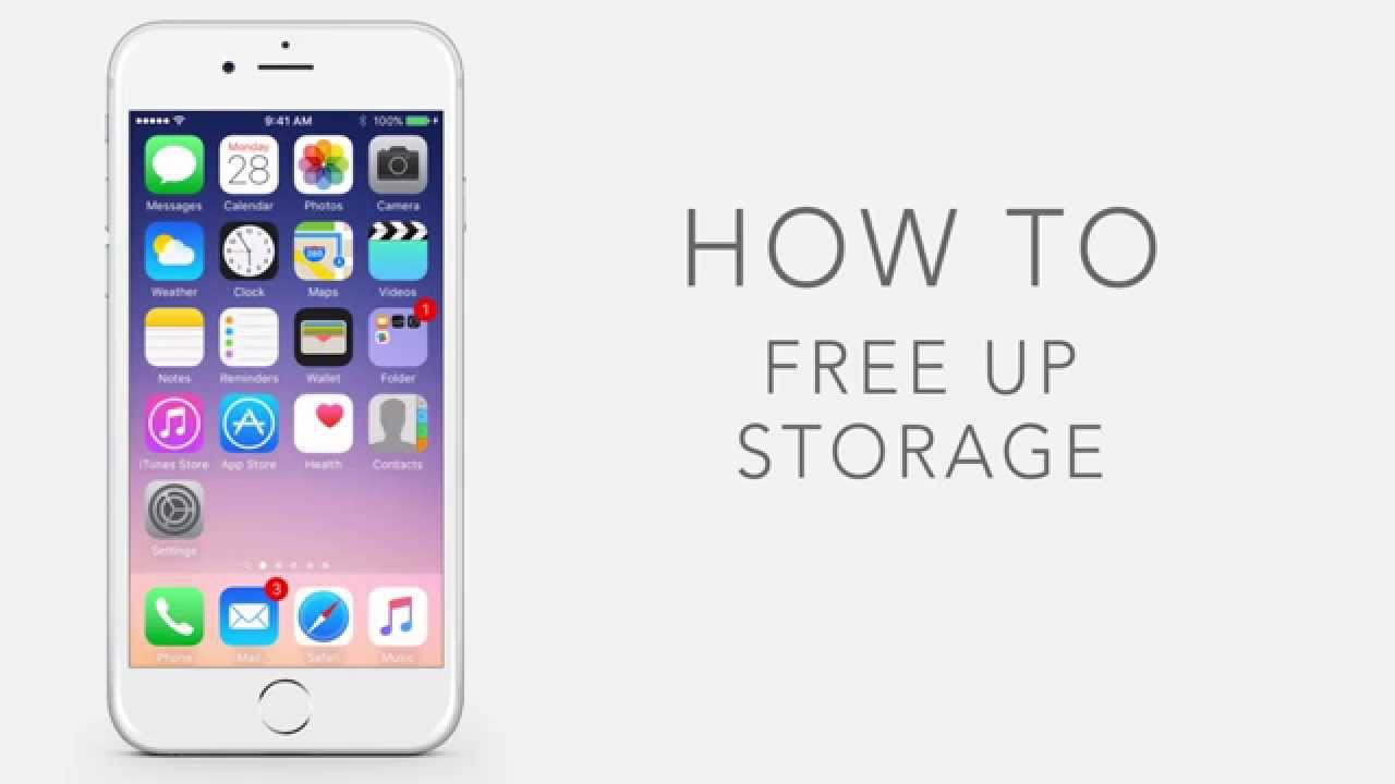 Iphone space storage