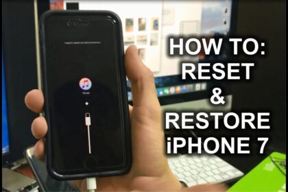 Cara reset iphone 7