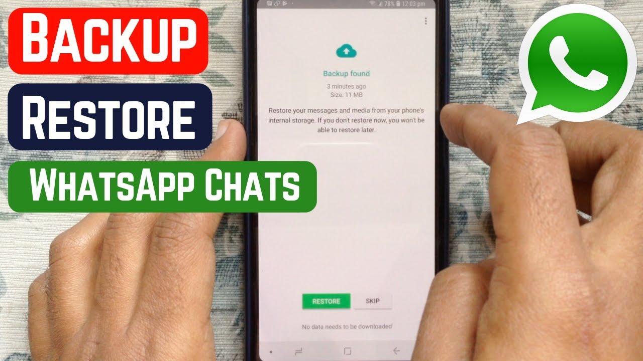 Cara restore chat wa dari android ke iphone