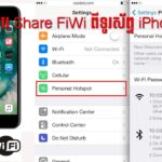 Cara share wifi iphone