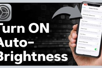 Cara agar brightness iphone tidak otomatis