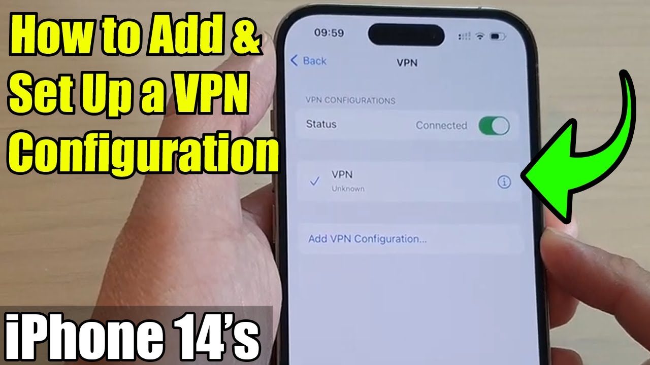 Vpn iphone set