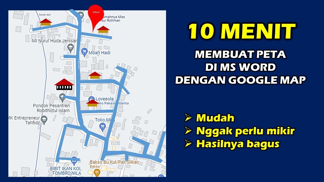 Cara membuat lokasi di google maps