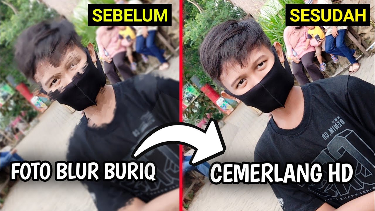 Cara edit foto agar tidak blur