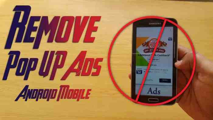 Cara menghilangkan pop up iklan di android