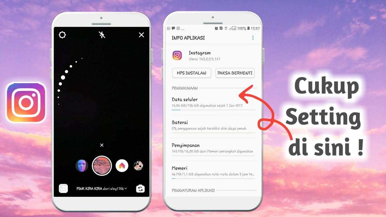 Cara mendapatkan efek instagram