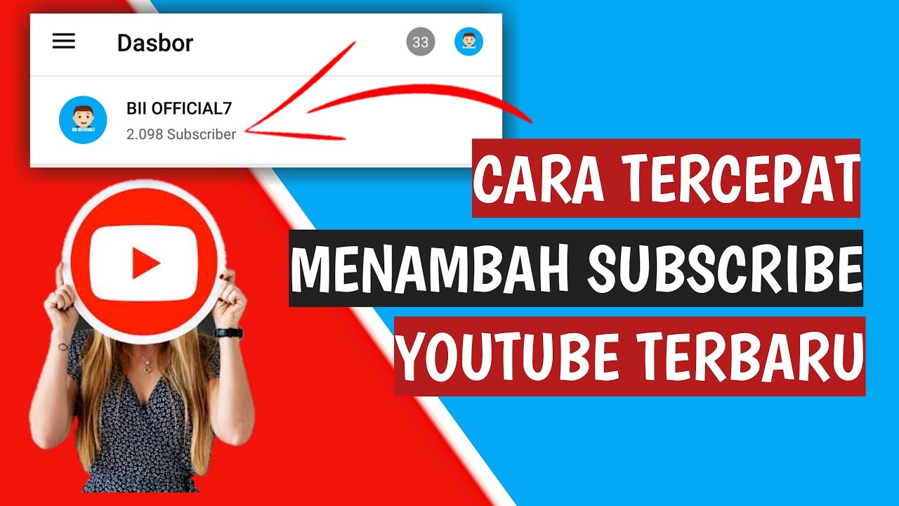 Cara liat subscribe youtube