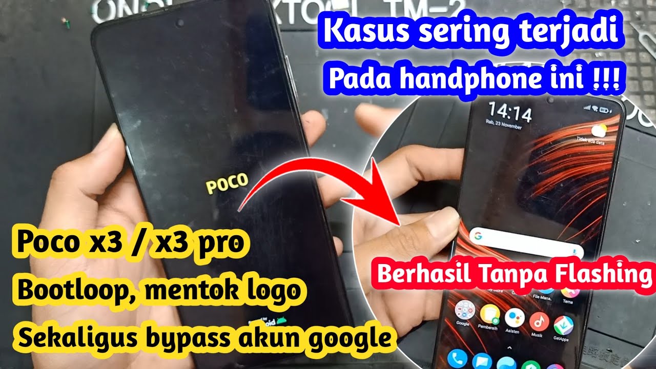 Cara mengatasi hp mentok di logo