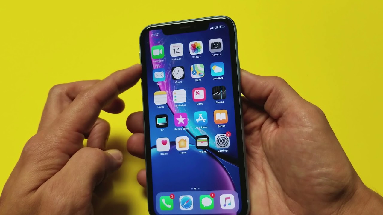 Cara mematikan iphone xr