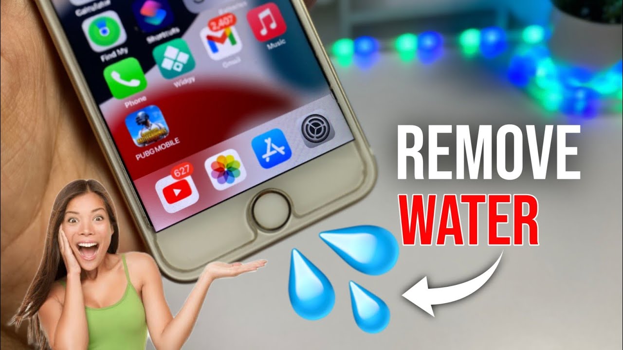 Cara mengeluarkan air dari iphone