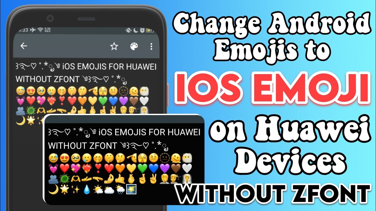 Cara mengubah emoji android menjadi iphone tanpa aplikasi