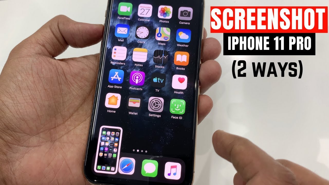 Cara screenshot di iphone 11