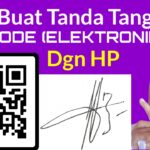 Cara membuat tanda tangan elektronik