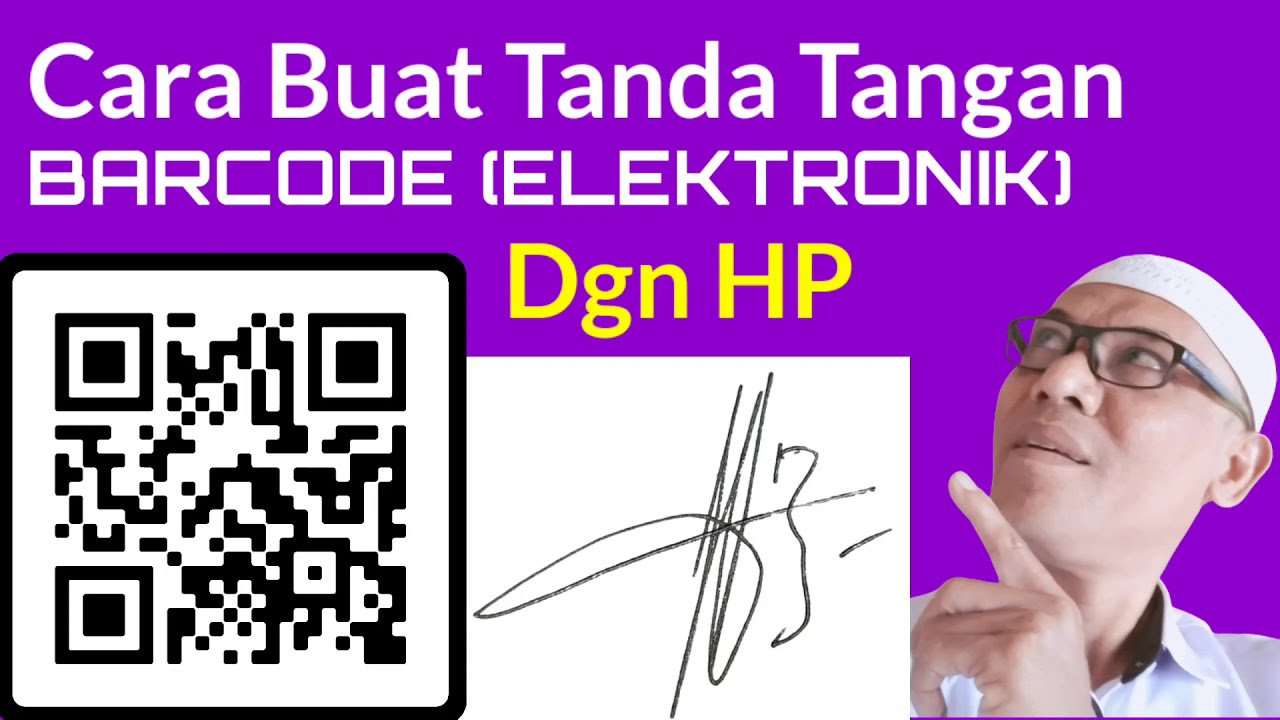 Cara membuat tanda tangan elektronik