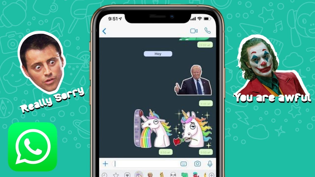 Cara membuat stiker whatsapp di iphone