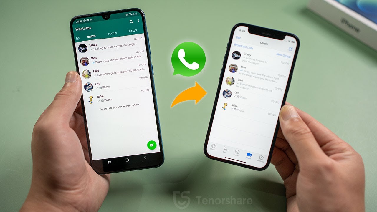 Cara mengubah whatsapp android menjadi iphone