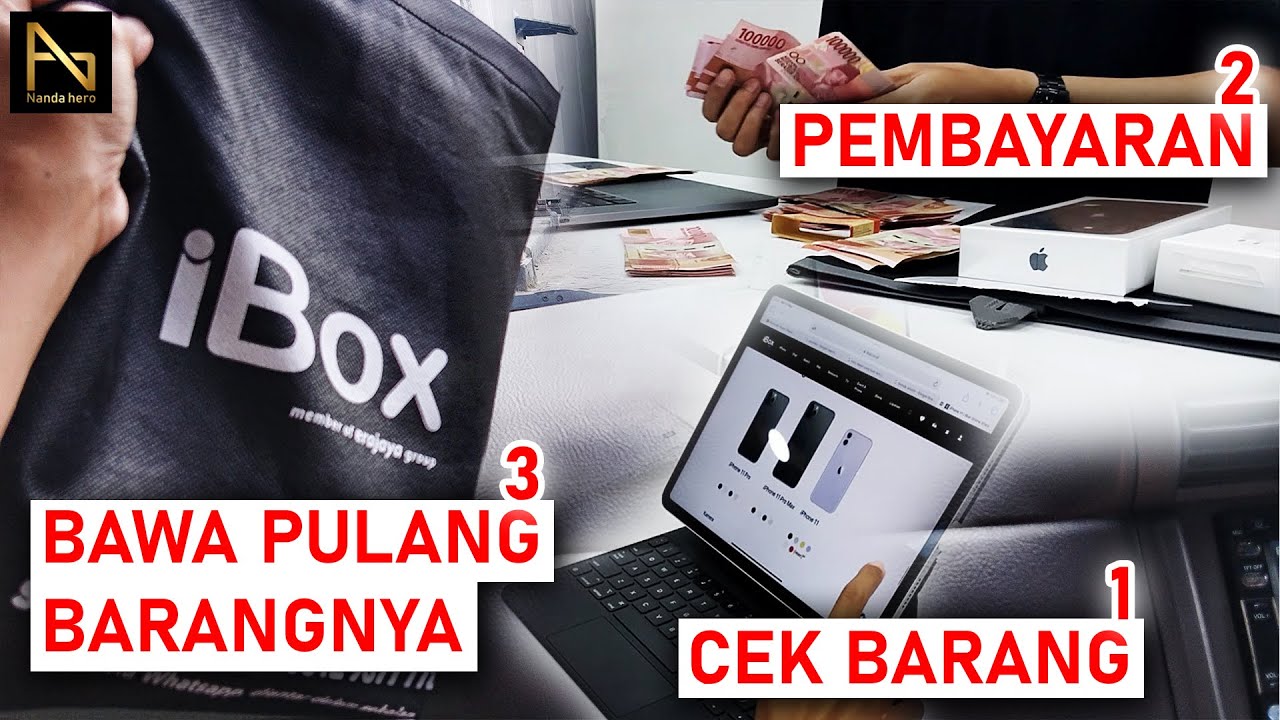 Cara beli iphone second di ibox