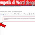 Cara mengetik dengan suara