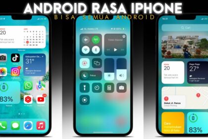 Cara merubah tampilan android menjadi iphone sepenuhnya tanpa aplikasi