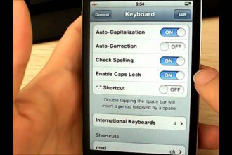 Lock caps iphone use letters turn twice tap quickly capital type so