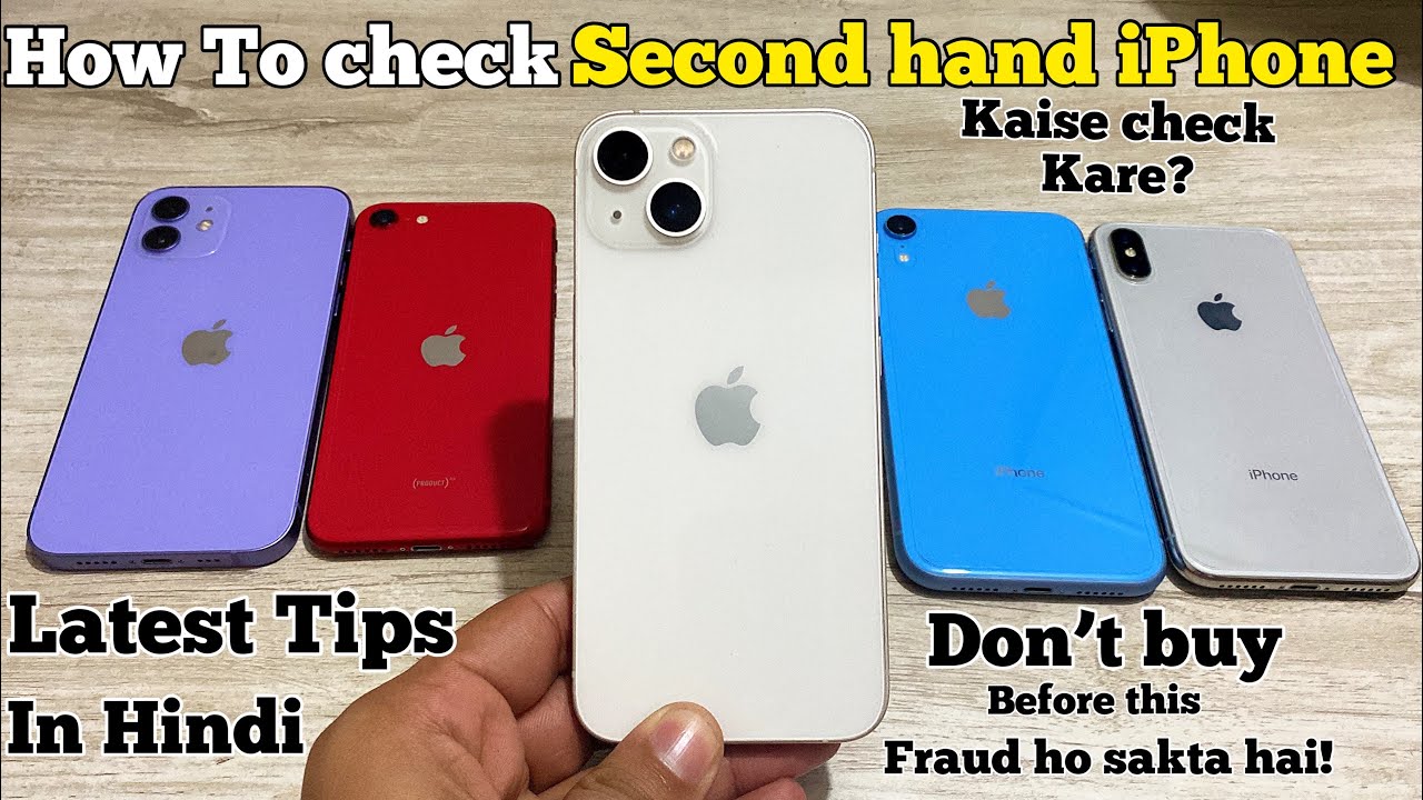 Cara cek hp iphone second