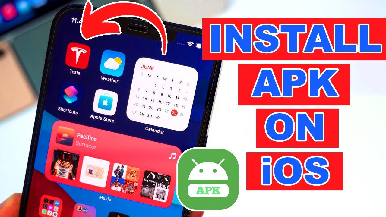 Cara instal apk di iphone