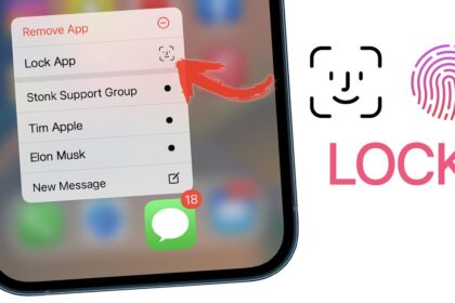 Cara lock aplikasi di iphone