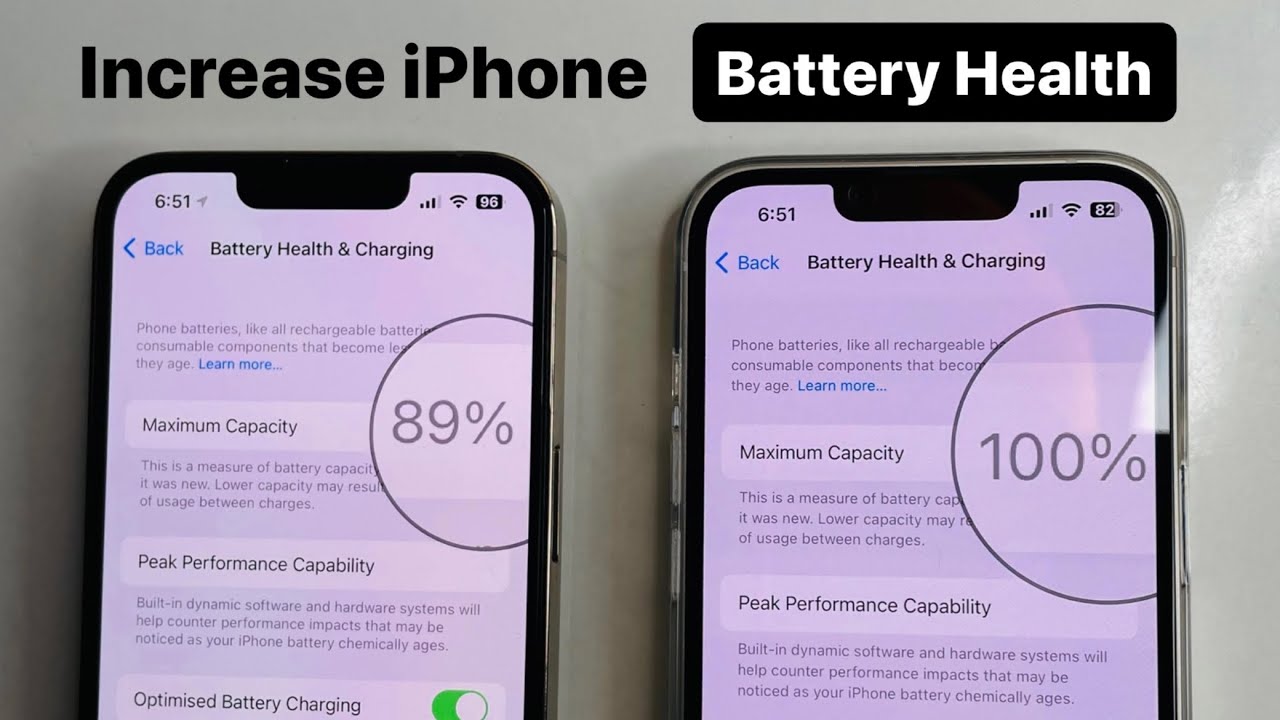 Cara menaikkan battery health iphone