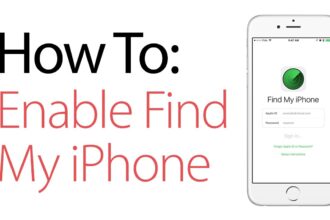 Cara mengaktifkan find my iphone