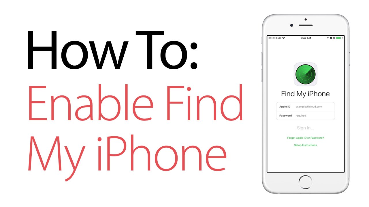 Cara mengaktifkan find my iphone