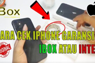 Cara mengecek iphone ibox