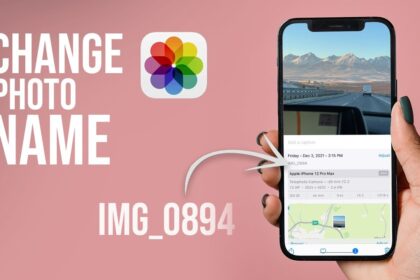 Cara rename foto di iphone