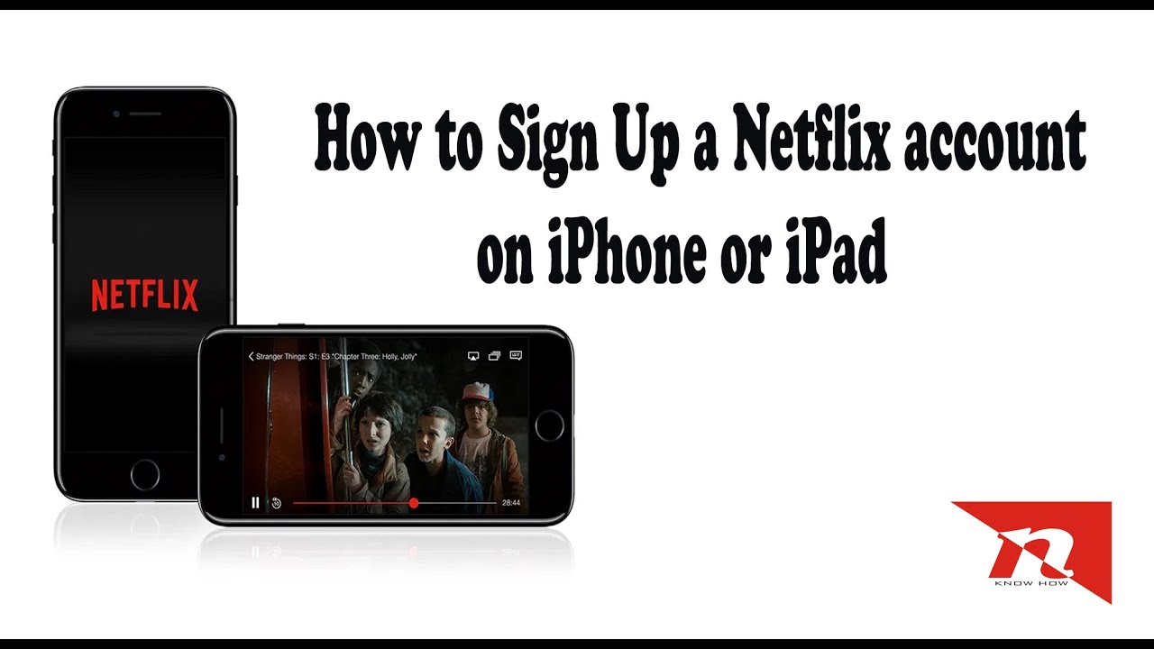 Cara daftar netflix di iphone