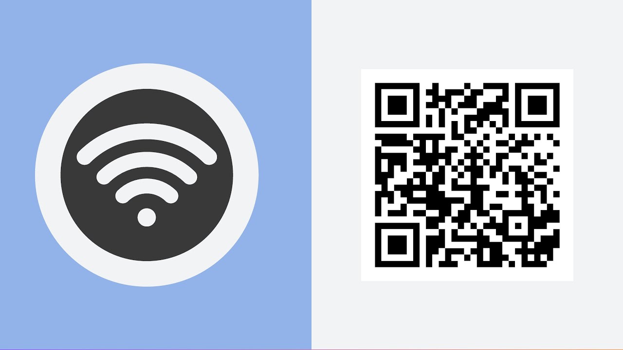 Cara menampilkan barcode wifi di iphone