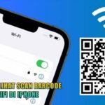 Cara menampilkan barcode wifi di iphone