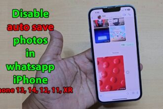 Cara agar foto whatsapp tidak tersimpan otomatis di galeri iphone