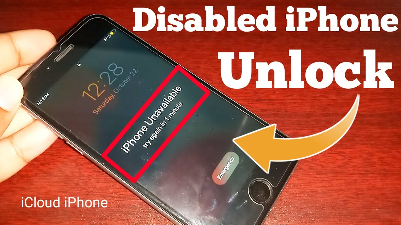 Iphone itunes disabled unlock connect