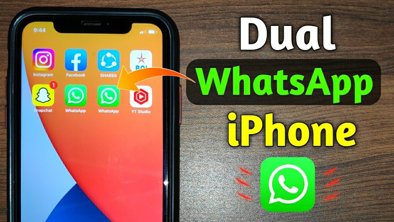 Cara duplikat whatsapp di iphone