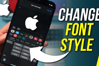 Font change iphone