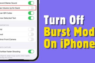 Cara mematikan foto beruntun di iphone