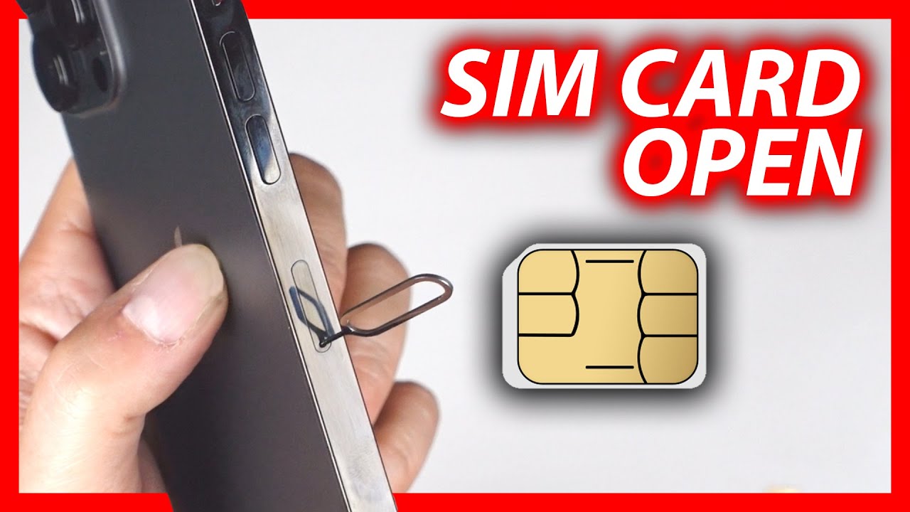 Cara membuka sim card iphone dengan jarum