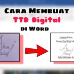 Qr tangan tanda membuat mudah ttd begini ilustrasi