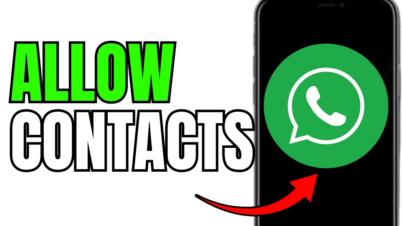 Whatsapp access contacts iphone