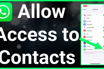 Cara mengizinkan whatsapp mengakses kontak di iphone